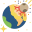 Planet earth icon 64x64