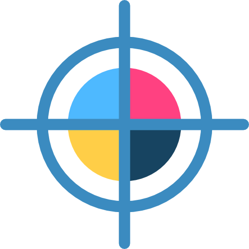 Circular target icon