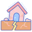 Earthquake icon 64x64