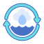 Water cycle icon 64x64