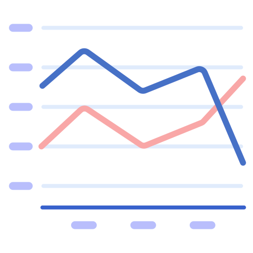 Line chart 图标