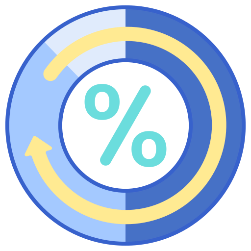 Pie chart 图标