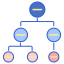 Hierarchical structure biểu tượng 64x64