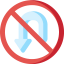 No turn icon 64x64