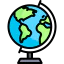 Earth globe Ikona 64x64