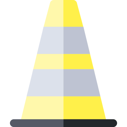 Traffic cone icon