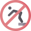 No diving icon 64x64