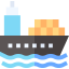 Грузовое судно иконка 64x64