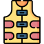 High visibility vest icon 64x64