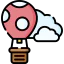Hot air balloon icon 64x64
