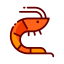 Shrimp icon 64x64