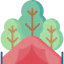 Camping tent icon 64x64