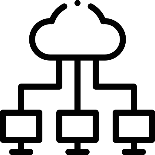 Cloud network アイコン