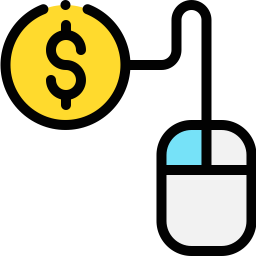 Pay per click biểu tượng