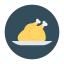 Roast chicken icon 64x64