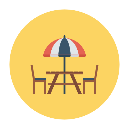 Dinner table icon