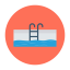 Swimming pool icon 64x64