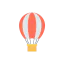 Hot air balloon icon 64x64