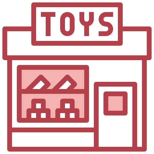 Toy shop icon