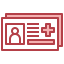 Blood donor card іконка 64x64