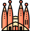 Sagrada familia 图标 64x64