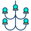 Chandelier icon 64x64
