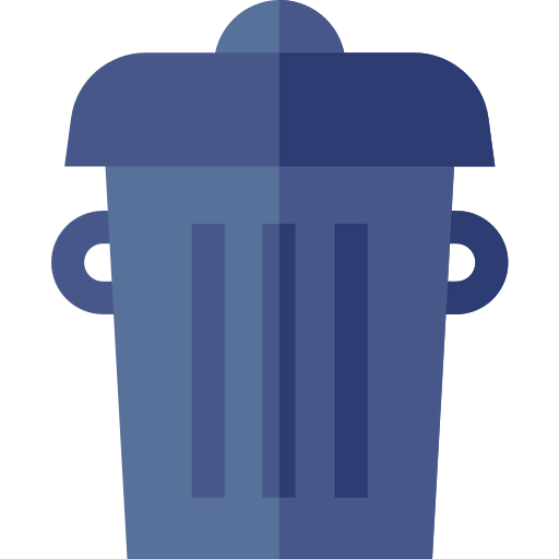 Trash can icône