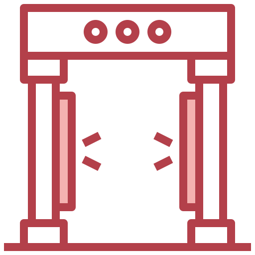 Security gate icon
