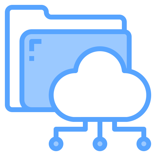 Cloud storage icon