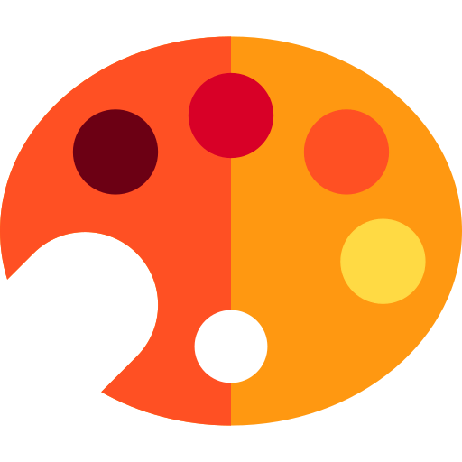 Paint palette icon