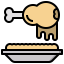 Chicken leg 图标 64x64