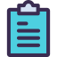Clipboard Symbol 64x64