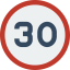 Speed limit icon 64x64