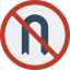 U turn icon 64x64