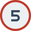 Speed limit icon 64x64