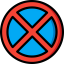 No stopping icon 64x64