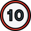Speed limit icon 64x64