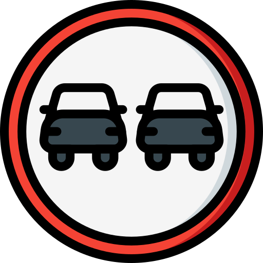 No overtaking 图标