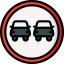 No overtaking icon 64x64