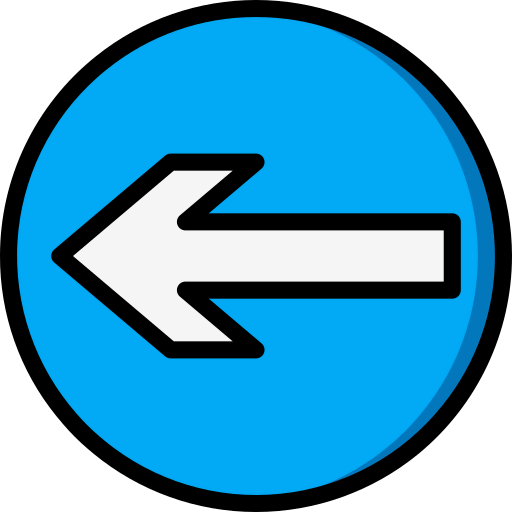 Turn left 图标