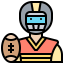 American football アイコン 64x64