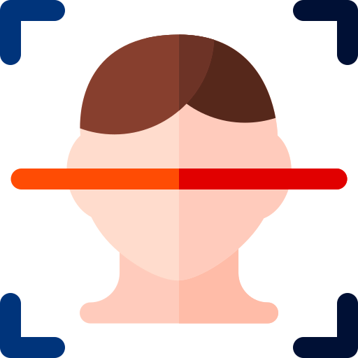 Face scanner アイコン
