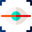 Eye scanner icon 64x64