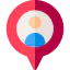Map marker icon 64x64