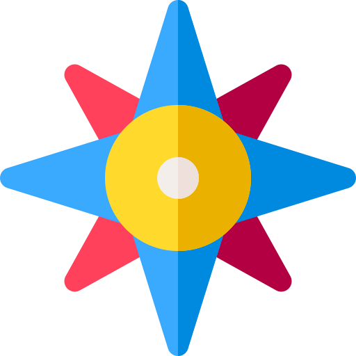 Wind rose icon
