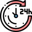 24 hours icon 64x64
