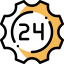 24 hours icon 64x64