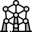Atomium biểu tượng 64x64