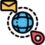 Around the globe icon 64x64