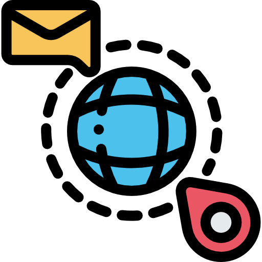 Around the globe icon